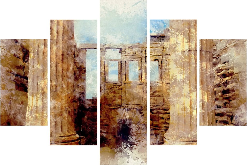 Obraz - Érechthéion, Atény, Grécko (150x105 cm)