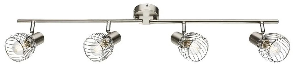 Globo 54809-4 - Bodové svietidlo TEXAS 4xE14/40W/230V matný chróm