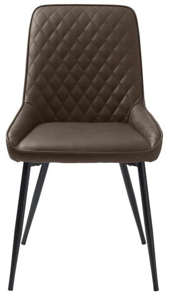 Tmavohnedá jedálenská stolička Milton – Unique Furniture