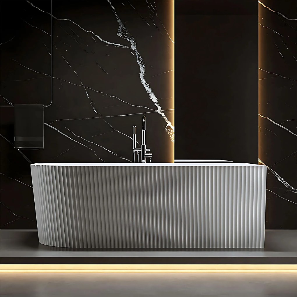 Rea Wenus, akrylová rohová vaňa 1700x800x575 mm, pravá, biela, REA-W0130