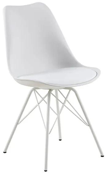 Eris jedálenská stolička biela / biela