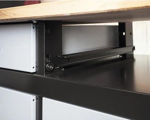 Pracovný stôl Küpper 1200x840x600 mm, 5 zásuviek