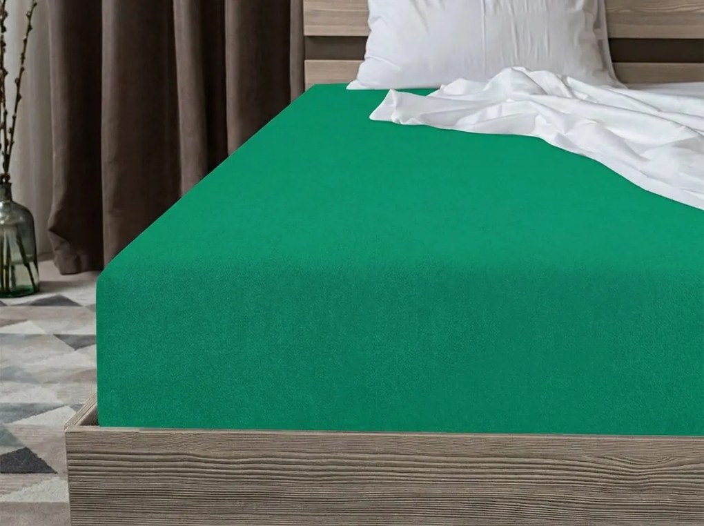 Froté plachta PREMIUM mentolová 160x200 cm