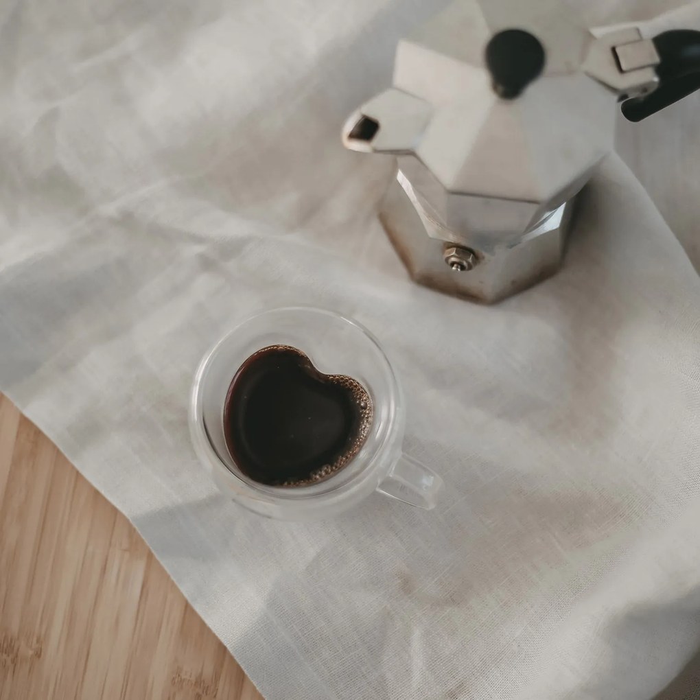 Eulenschnitt Sklenený hrnček na espresso Heart 50 ml