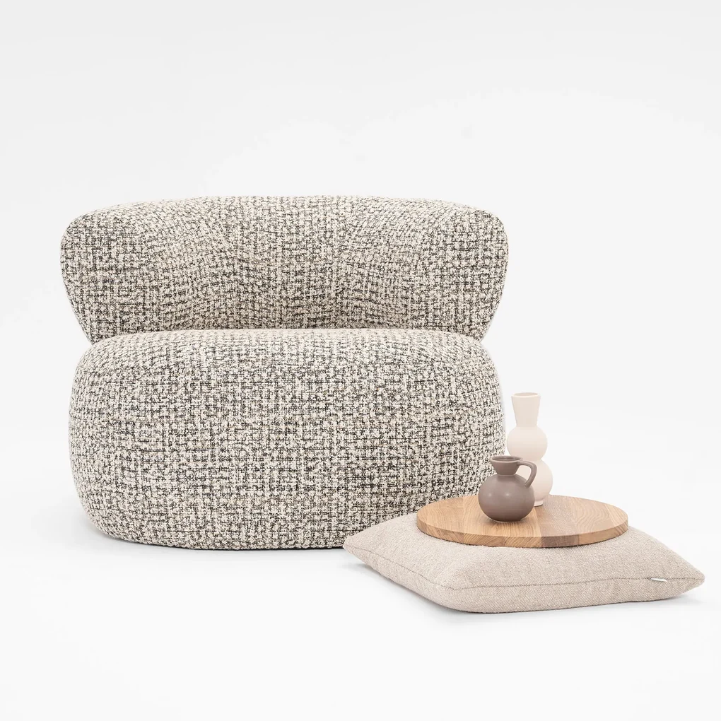 PROXIMA.store - Luxusné minimalistické kreslo AMALFI SKUPINA LÁTOK: Skupina 4, TYP KRESLA: Klasické
