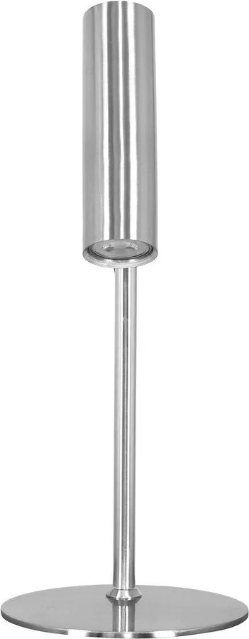Oceľová stolová lampa v striebornej farbe (výška 47 cm) Paris – House Nordic