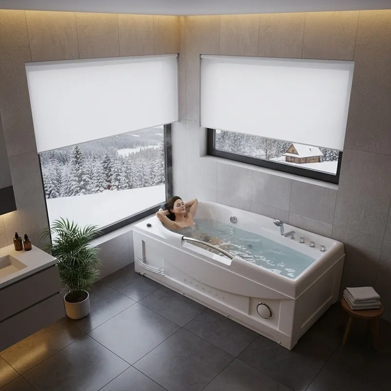 Terra Hydromasážna vírivá vaňa Ramzes 634 168x85 s ohrevom vody