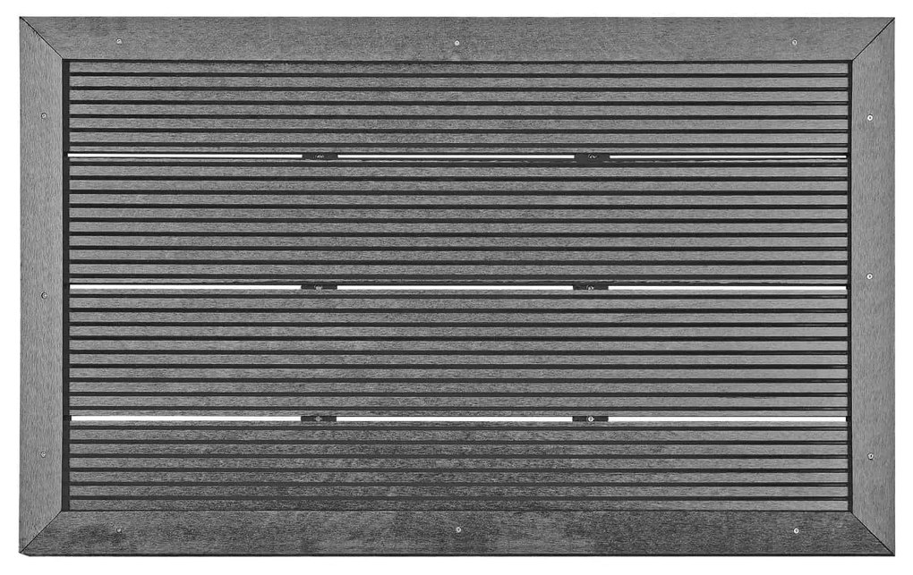 InternetovaZahrada Sprchová rohož 101x63x5,5cm - antracit