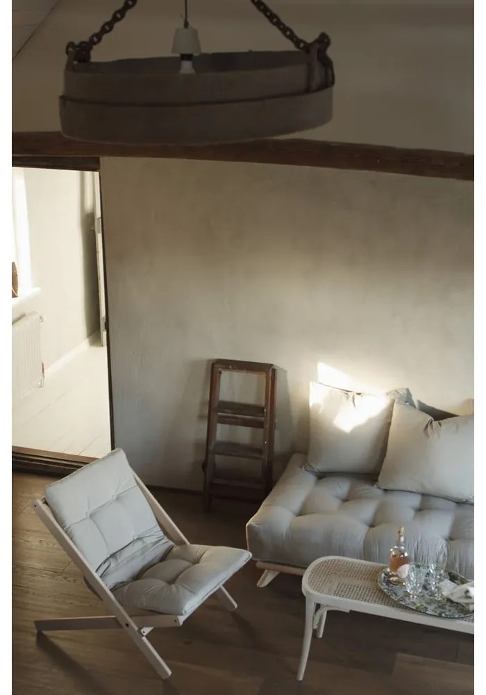 Skladacie kreslo Karup Design Boogie Raw/Brown