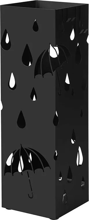Stojan na dáždniky, čierny