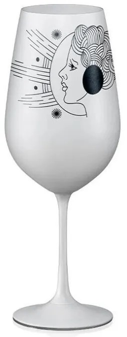 Crystalex pohár Zverokruhy Panna biela 550 ml