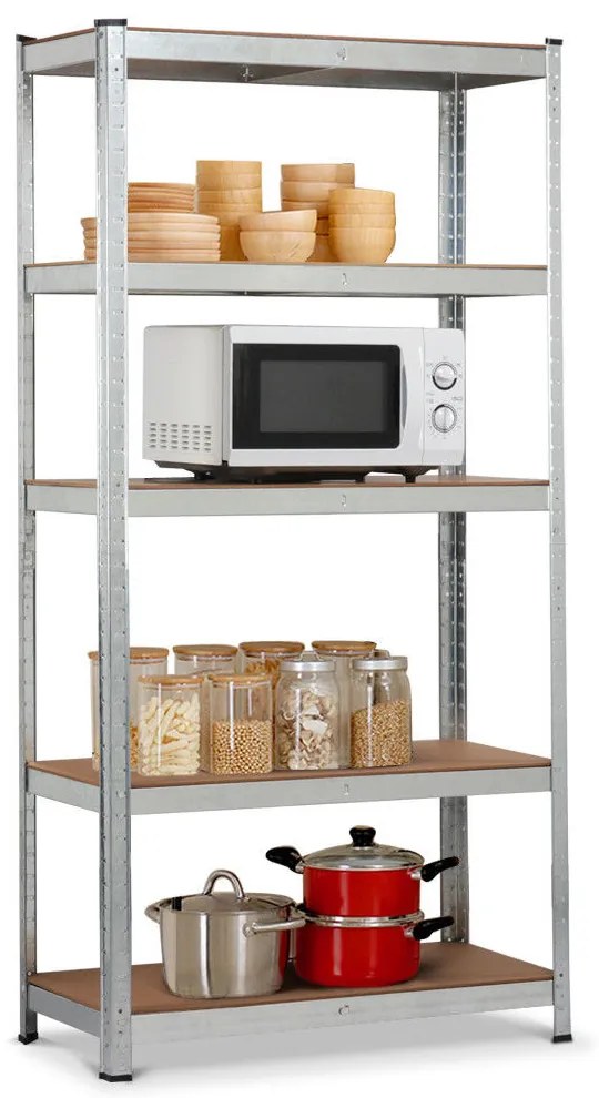 Fistar Regál 2000x900x450 mm zinkovaný 5-policový, nosnosť 875 kg