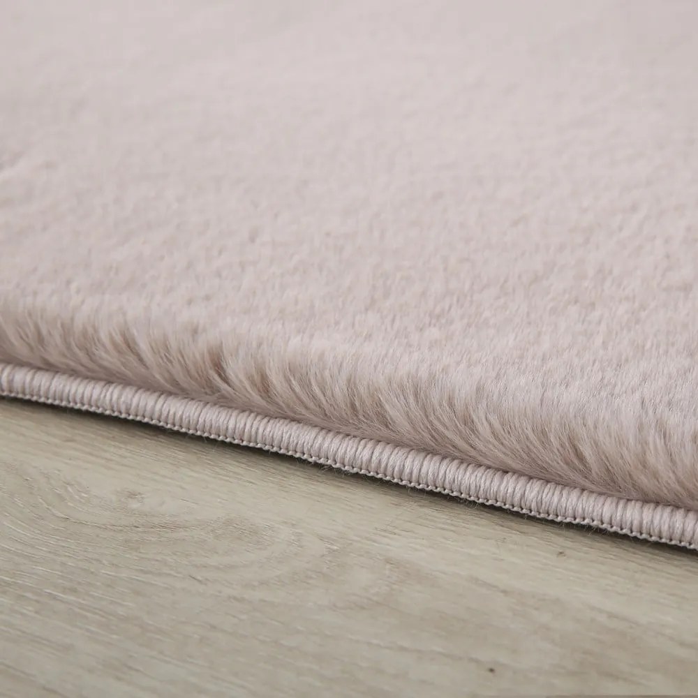 Béžový prateľný okrúhly koberec ø 160 cm Pouffy – Ayyildiz Carpets