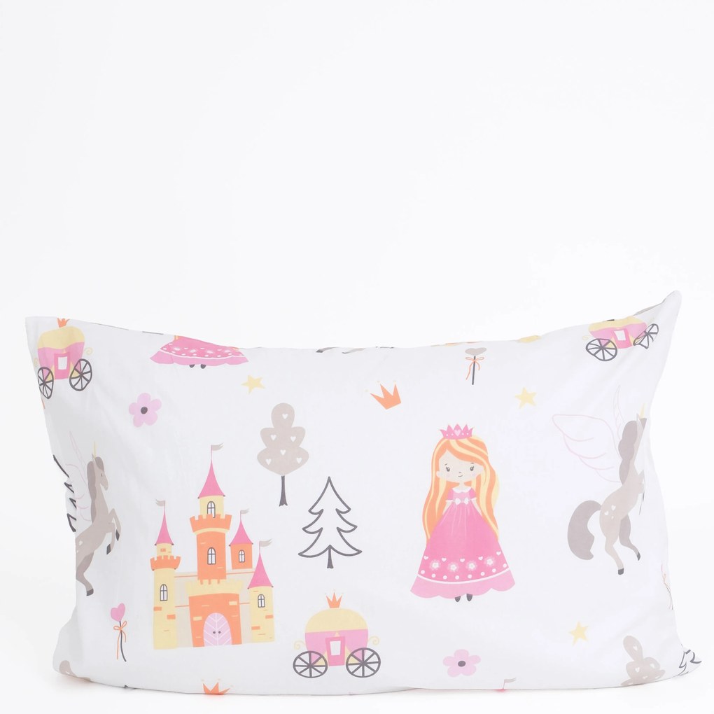 Bavlnená obliečka na vankúš Renforcé 50 × 70 cm – Kúzelné kráľovstvo