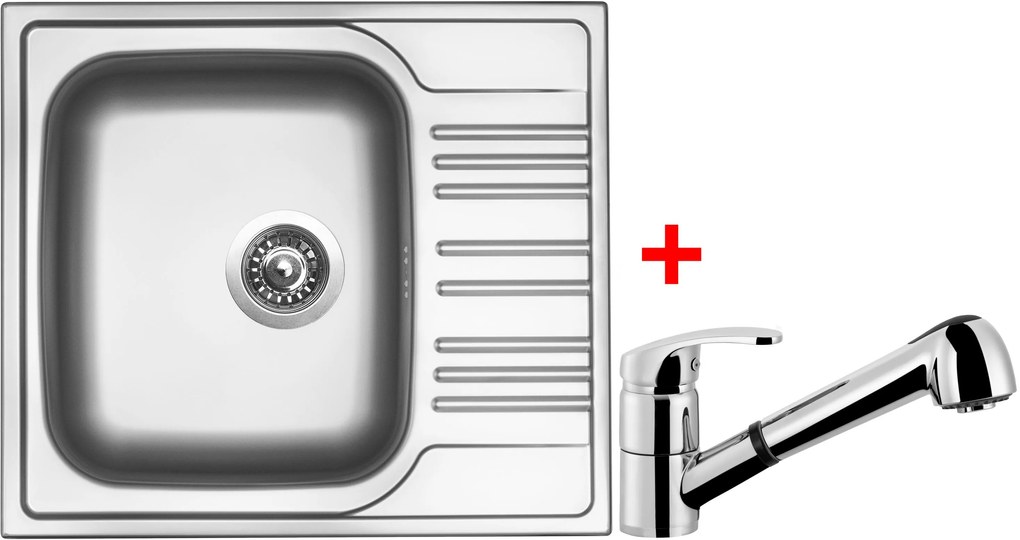 Set Sinks STAR 580 V matný + LEGENDA S