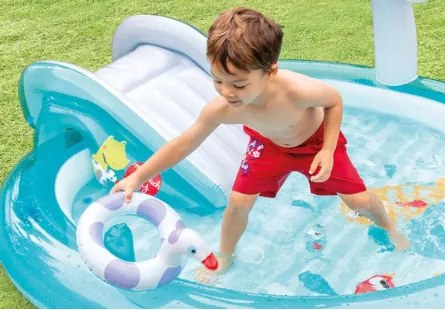 Sammer Detské nafukovacie ihrisko Intex Gator Play Center 201 × 170 × 84 cm 8050310