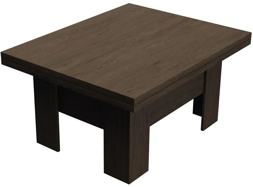 Konferenčný rozkladací, zdvíhací stolík Eryk Tmavý jaseň