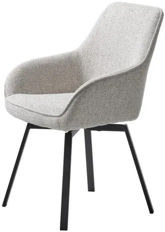 Unique-Furniture ALMA jedálenská stolička unique furniture biela polyester 49590001