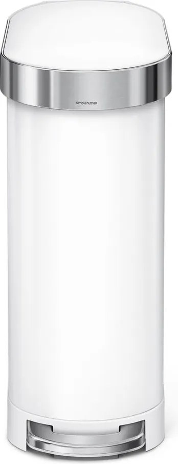 Pedálový oceľový odpadkový kôš 45 l - simplehuman