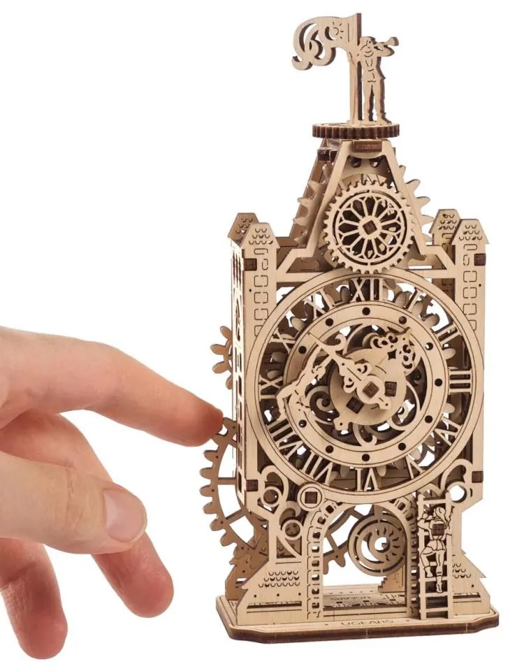 Ugears 3D puzzle Hodinová veža 44 ks