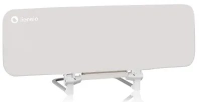 Lionelo - Bezpečnostná zábrana k posteli LORA šedá