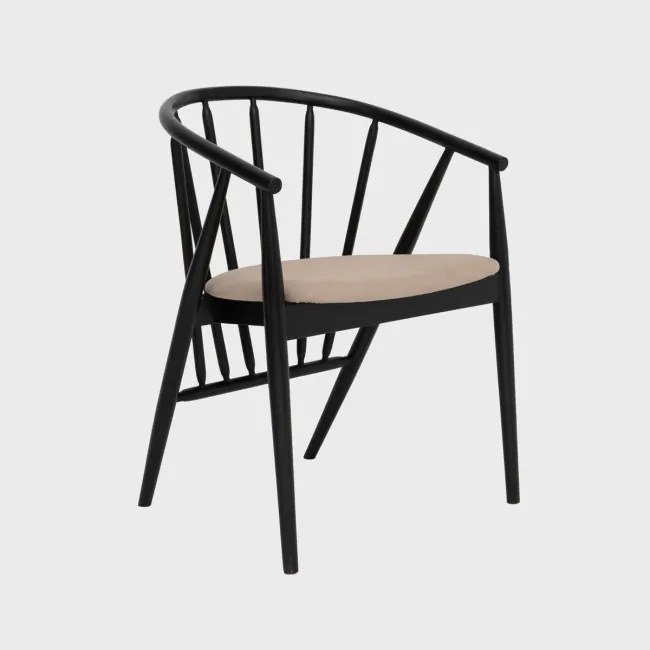 Stolička CALIDO čierna 739316