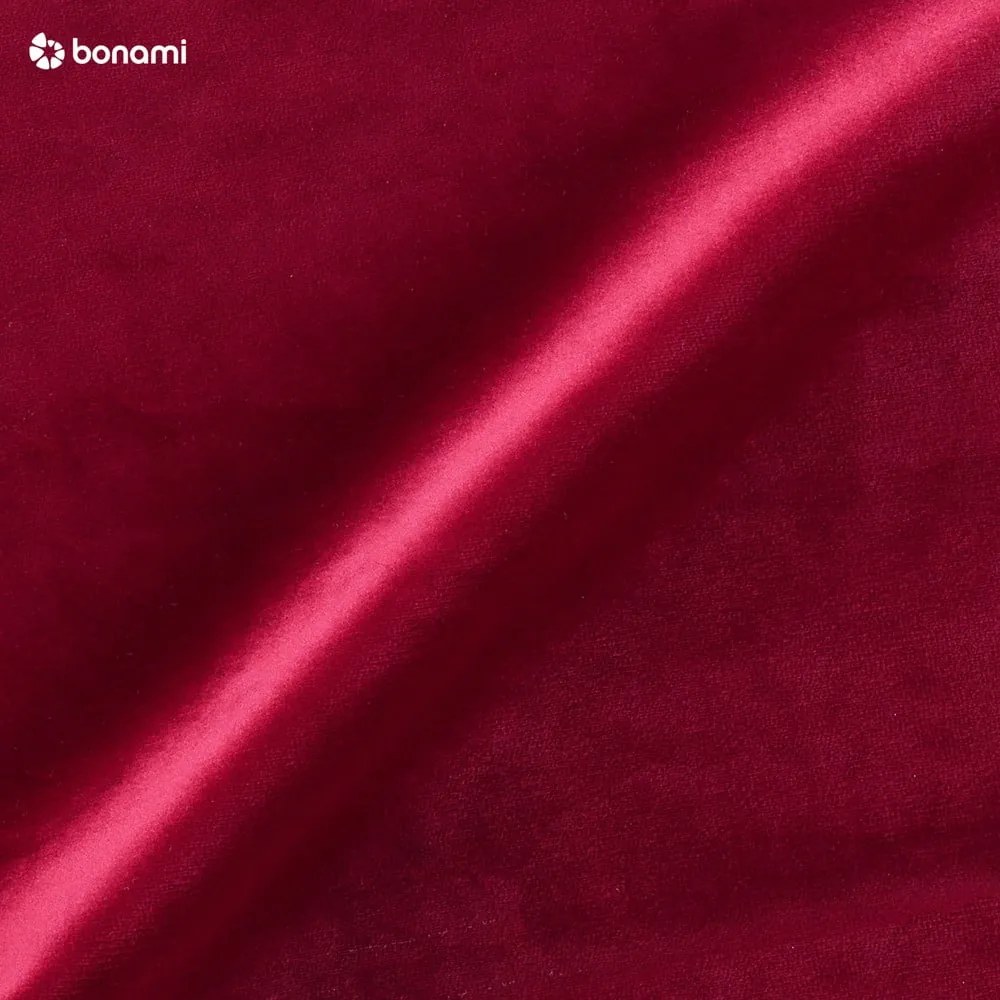 Červená pohovka so zamatovým poťahom Cosmopolitan Design Florence,160 cm