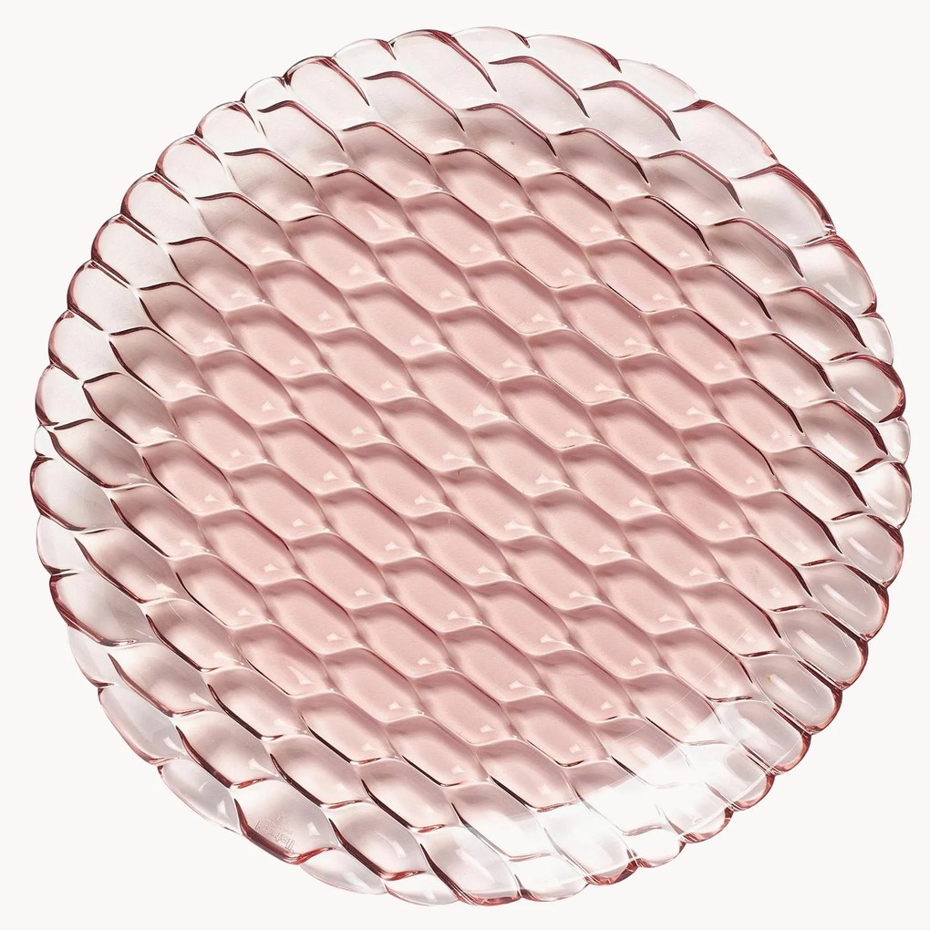 Plytké taniere so štruktúrovaným vzorom Jellies, 4 ks