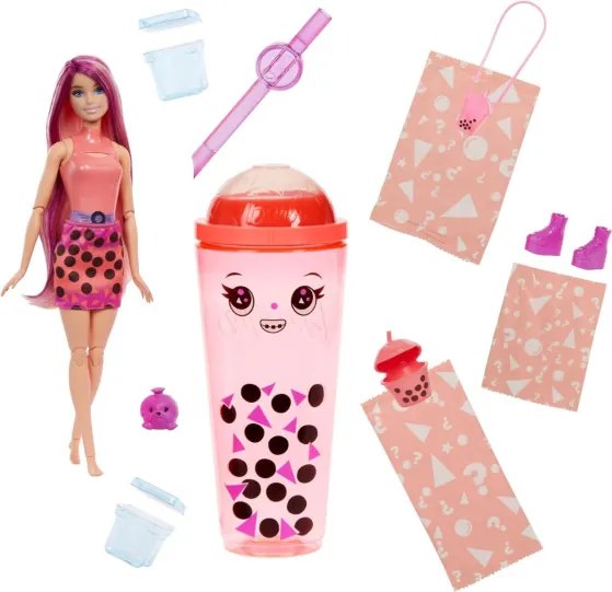 Mattel Barbie HTJ22 Pop Reveal Bubble Tea Mango