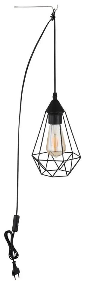 Globo 15745 - Luster do zásuvky ZACHARY 1xE27/60W/230V