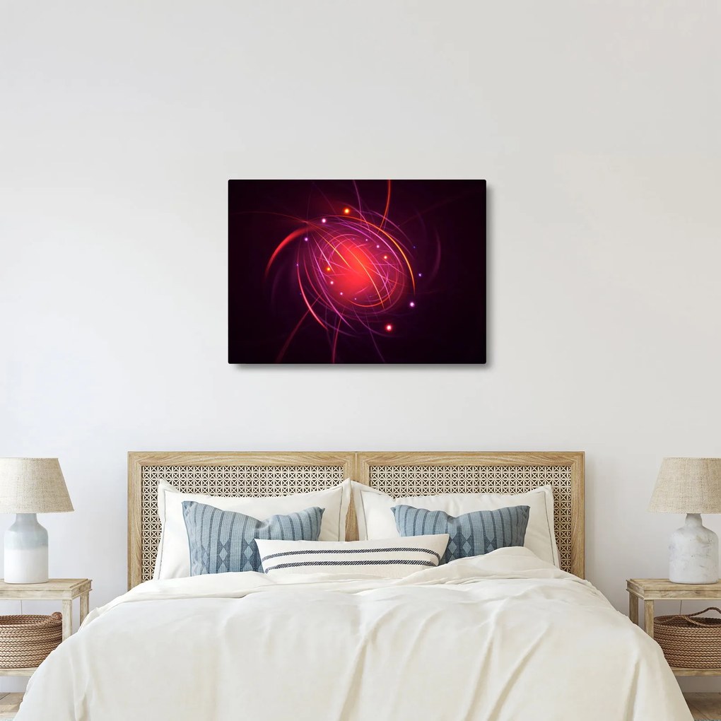 Moderný obraz abstrakcie (70x50 cm)