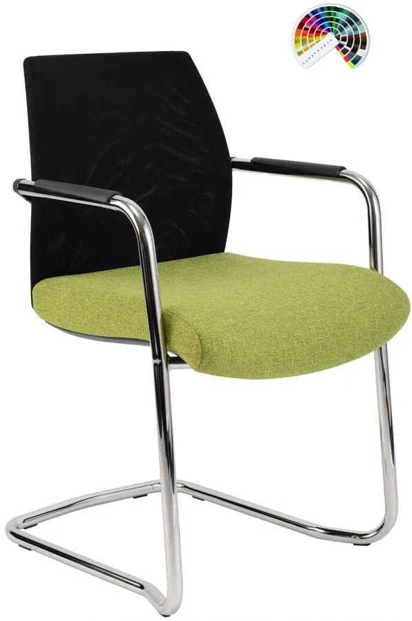 Konferenčná rokovacia stolička GAME PROKUR VIP sieť čalúnenie BONDAI, BOMBAY, FORTIS