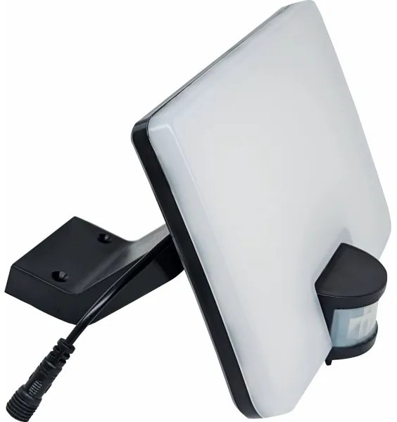 LED Solárne nástenné svietidlo so senzorom LED/12W/3,7V 4000 mAh IP54