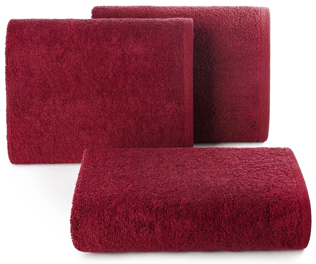 FROTÉ UTERÁK SMOOTH1 50X90 CM BORDOVÁ