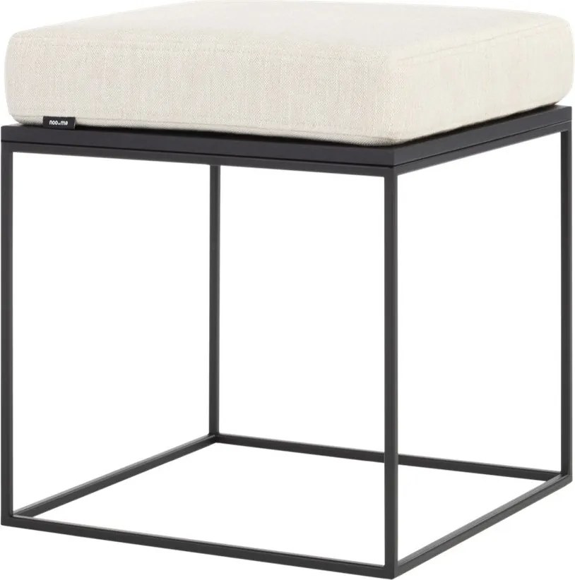 Béžová čalúnená stolička Feo – noo.ma