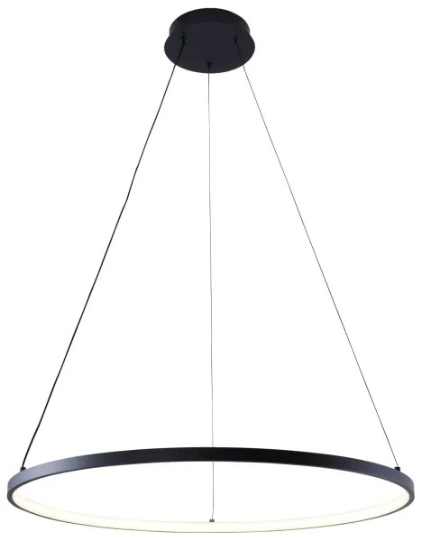 Zuma Line 2023201-BK60 - LED Luster na lanku BRENO LED/28W/230V 3000/4000/6000K