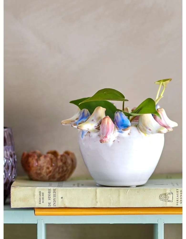 Kameninový obal na kvetináč ø 6 cm Eanna – Bloomingville