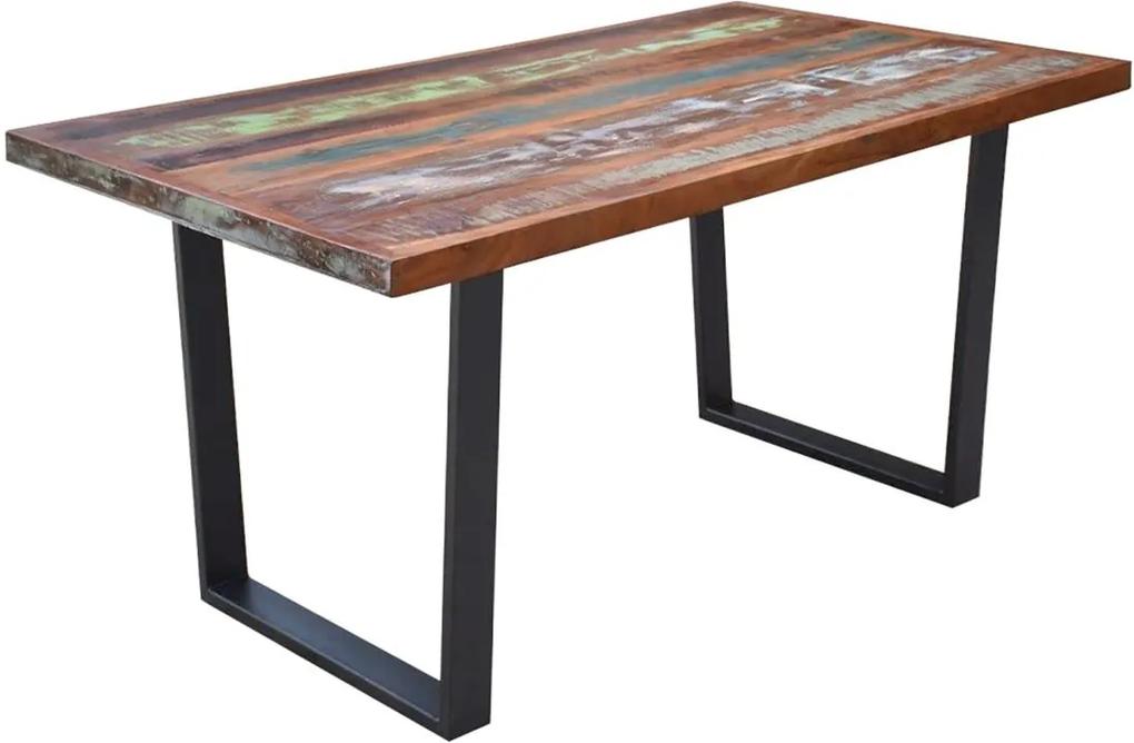 Dizajnový jedálenský stôl Jacktar, 180 cm, recyklované drevo