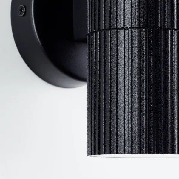 Brilliant - Vonkajšie nástenné svietidlo KEOLA 2xGU10/10W/230V IP44 čierna