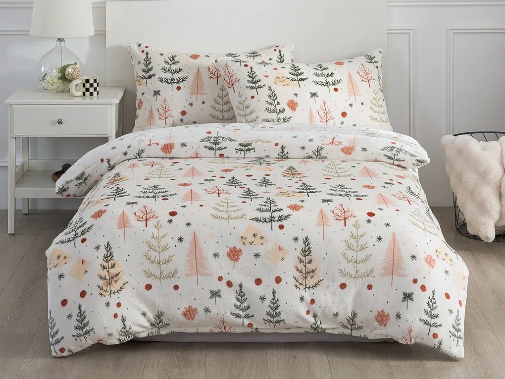 XPOSE® Mikroplyšové obliečky ŠKANDINÁVSKE VIANOCE Exclusive