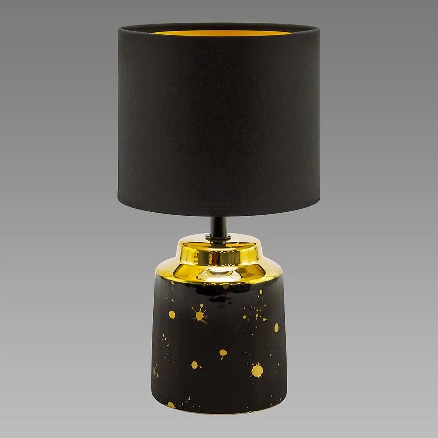 Stolná lampa Helena E14 čierna 03788