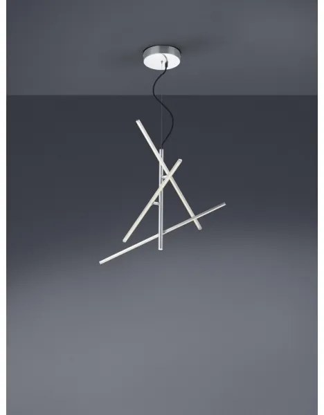 Trio - LED Stmievateľný luster na lanku TIRIAC 3xLED/7,5W/230V