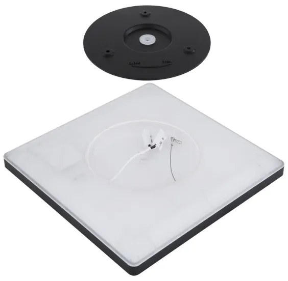 Globo 41563-24B - LED Kúpeľňové stropné svietidlo SAPANA LED/24W/230V IP44 čierna