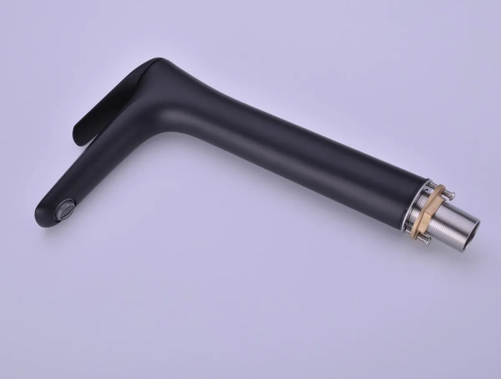 Vysoká umývadlová batéria Niagara 86002B čierna mat