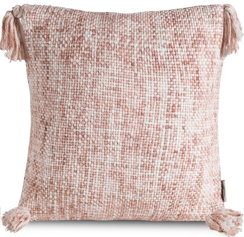 DEKORAČNÁ OBLIEČKA NA VANKÚŠ GATI 40X40 CM RUŽOVÁ