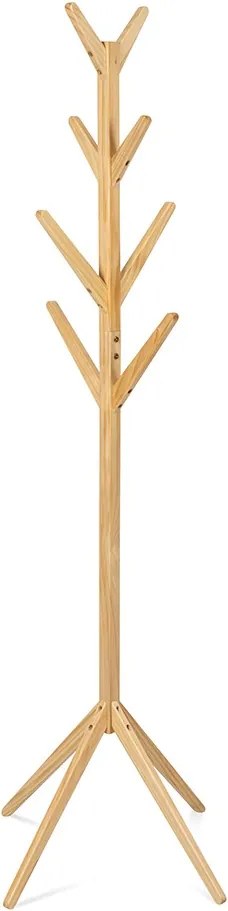 Noela Stojací drevený vešiak PORTU prírodný