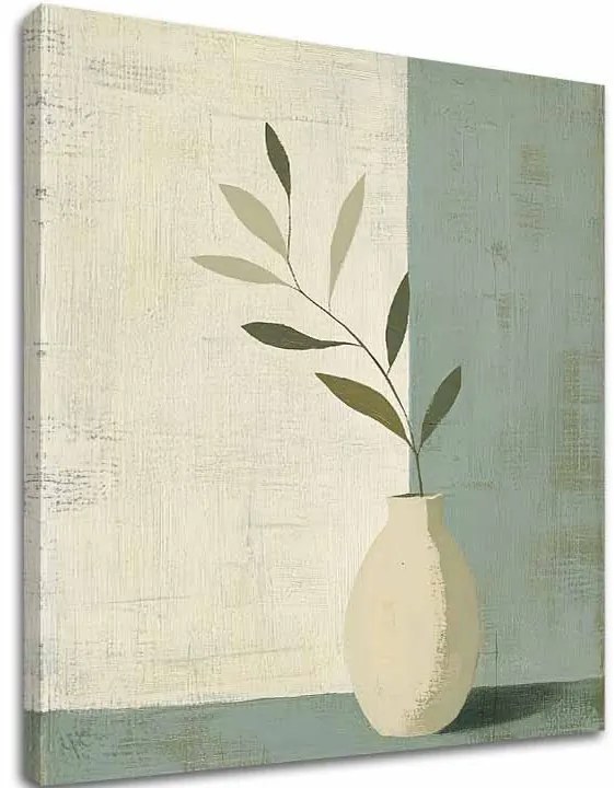 Obraz na plátne Váza na Béžovom - Moderná Dekorácia