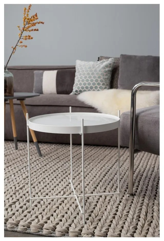 Biely odkladací stolík Zuiver Cupid