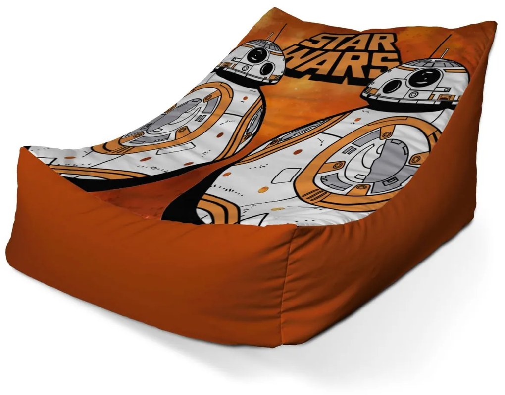 Sablio Sedací vak Lounge Star Wars Ohnivé pozadie - 80 x 95 x 50 cm