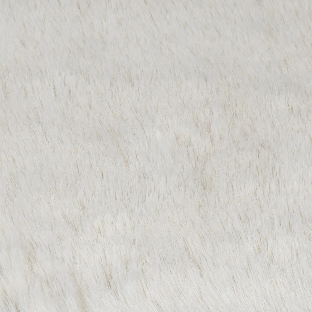 Biela syntetická kožušina 200x290 cm Ivy Luxury Fur – Flair Rugs